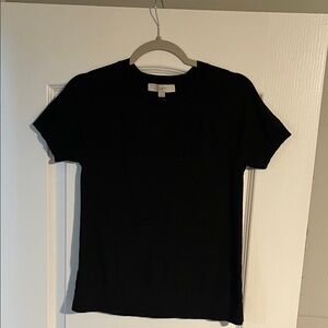 LOFT Women's Black Sweater Tee